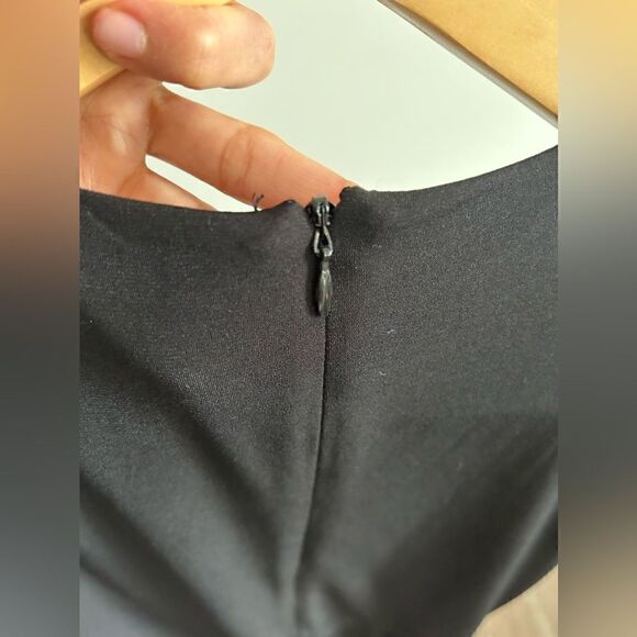 Michael Kors Black Flared Sleeveless Jumpsuit - Picture 8 of 10